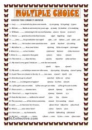 Multiple Choice Imagenes Ingles Ejercicios De Ingles Temas De Ingles