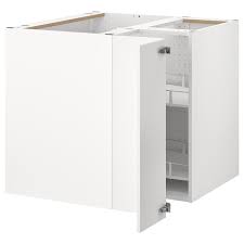 Petit appel aux spécialistes de montage de meubles ikea, et plus particulièrement de meubles de cuisine. Metod Element Bas Angle Rgt Pivotant Blanc Veddinge Blanc 88x88 Cm Ikea