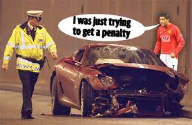 A man wanted to buy a new car so he bought a newspaper and looked in the classified section. Cristiano Ronaldo Ferrari Smash Jokes Flood The Web Mirror Online
