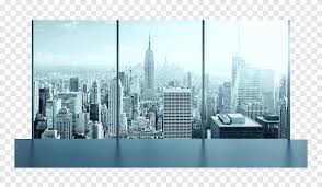 The curtain can be very useful to prevent the sunlight inside the room. Manhattan Office Business Building Graphy The City S Floor To Ceiling Windows Glass Company Png Pngegg