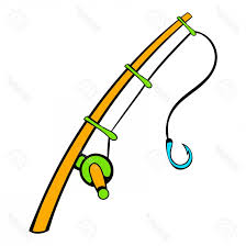 Lake with wooden pier and fisherman in boat. Cartoon Fishing Pole Cartoon On Net