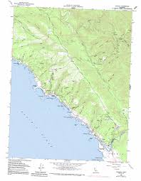 Gualala topographic map 1:24,000 scale, California
