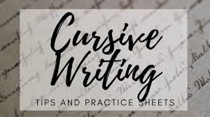 Practice u and when you have mastered it, you will have all you need to move on to i, j, m, n, r, v, w, y. Cursive Handwriting Tips And Practice Sheets Science Trends