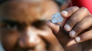 It was after some residents claimed to have found diamonds. S9ftghwcfwrnm