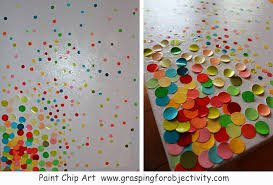 Paint Chip Art Paint Chip Art Paint Swatch Art Chip Art