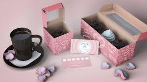 Baixe Maquete De Embalagem E Identidade Visual Gratuitamente Cupcake Packaging Branding Mockups Free Branding Mockups