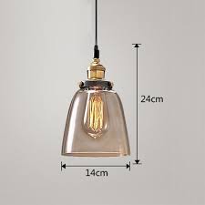 Vintage Pendant Lights American Amber Glass Pendant Lamp E27 Edison Li Led Lights For Sale Affordable Led Solutions Wholesale Prices