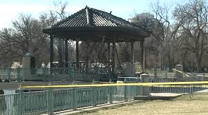 Bandstand in City Park left completely burned after early morning fire
