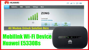 Instruction for unlocking huawei e5330: Mobilink Wi Fi Device Huawei E5330bs 2 Unlocking File By Khwab Tv