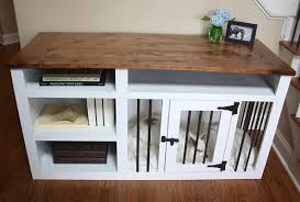 Fait Sur Commande Sur Mesure De Meubles De Caisse De Chien Dog Crate Furniture Dog Kennel Furniture Diy Dog Crate