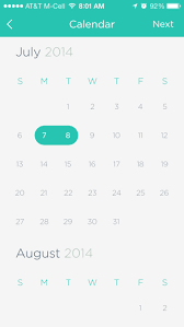 Calendar Screenshots Mobile Patterns App Design Mobile Design Patterns Mobile App Inspiration