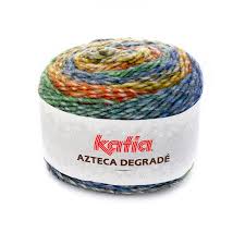 Ecological jaspe yarn belongs to sustainable fashion fabrics. Azteca Degrade Autumn Winter Yarns Katia Com