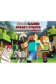 Jun 09, 2019 · reacting to the minecraft dungeons gameplay trailer from the xbox e3 conference. Watch Sneaky Stripes Minecraft Gameplay Zebra Gamer Streaming Online Yidio
