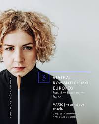 Directora de orquesta alemana: en la música clásica chilena hay “pasión,  curiosidad y un alto nivel”