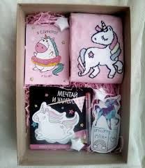 что подарить подруге на день рождения 14 лет недорого Podarochnyj Nabor Edinorog 2 Podarok V Korobke Giftbox Samodelnye Podarochnye Korobki Idei Podarkov Nebolshie Podarki