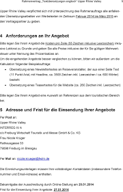 Bitte beachten sie die nutzungsbestimmungen vor dem herunterladen von hier angebotenen inhalten. Ausschreibung Fur Einen Rahmenvertrag Textubersetzungen Englisch Fur Das Projekt Pdf Free Download