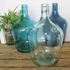 Large Glass Bottle Vase By The Den Now Recycled Glass Bottles Large Glass Bottle Recycled Glass Vases