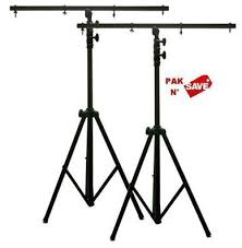American Dj Lts6 9 Lighting Tripod Stand With T Bar 2 Pak