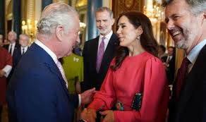Coronation reception ...