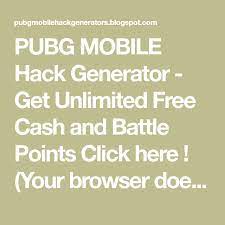 Pubg Mobile Hack Generator Get Unlimited Free Cash And Battle Points Click Here Your Browser Does Not Supp Free Cash Android Hacks Hacks