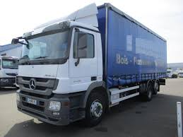 Carrosserie A Parois Laterales Souples Coulissantes Plsc Occasion Mercedes Actros 2536 Nl Vente Poids Lourds