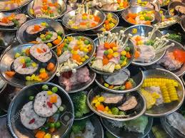 Chinese recipes and eating culture. Variety Dim Sum Or Yumcha Food In Bamboo Steam Chinese Food Stock Photo Picture And Royalty Free Image Image 97036373