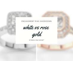Return to tiffany®:narrow ring in 18k rose gold with diamonds. Rose Gold Vs White Gold Engagement Rings Bahdos Blog