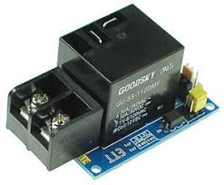 A power relay is a switch that uses an electromagnet to open or close a circuit. Power Relay Mini Board