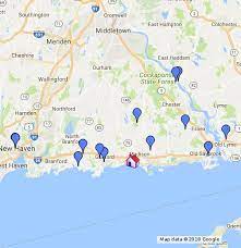 Map Of Connecticut Coast Ct Coastline Map - Google My Maps