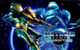 Illustration, text, logo, retro games, metroid, samus aran, nintendo, brand, screenshot, computer. Hd Wallpaper Metroid Metroid Prime 3 Corruption Wallpaper Flare