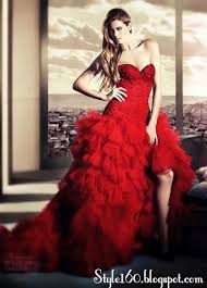 Red Wedding Dress Fashion Style Celebrities Fancy Wedding Dresses Red Wedding Dresses Designer Bridal Gowns