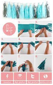 Diy Tassel Garland Ideas De Decoracion De Cumpleanos Decoraciones De Fiestas Para Bebes Manualidades Para Fiestas