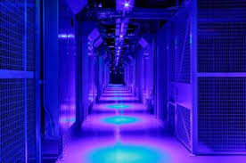 Colocation Cages Line A Long Hallway In The New Equinix Se3 Data Center In Seattle Photo Equinix Seattle Photos Cool Photos Problem Solving