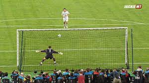 Penalty kick — penalty ,kick noun count in soccer, a chance to kick the ball directly into the goal without being stopped by anyone except one person on the other team, given to you because an. Unforgettable Penalty Kick Moments Youtube