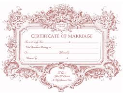 Dont panic , printable and downloadable free printable gift certificates templates free download them we have created for you. Marriage Certificates Keepsake Marriage Certificates