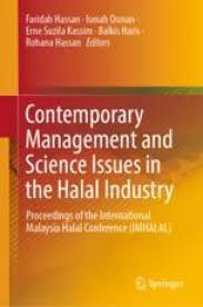 Abdul rahman mahmood, kamaruddin hj. Contemporary Management And Science Issues In The Halal Industry Springerlink