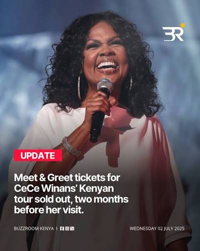 American Grammy Award-winning gospel artist Priscilla Marie Love,  professionally known as Cece Winans, will be performing in Nairobi on 30  August as part of her 'More Than This' global tour., Early ...