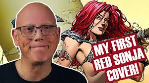 David Finch's Exclusive Red Sonja Cover