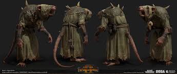 Total War Warhammer 2 Skaven Plague Monks By Tes Warhammer Total War Warhammer Fantasy