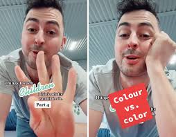 Turns Out Americans Different Spelling Of Certain Words Was Intentional And Started By One Person As Explained By This Teacher On Tiktok Bored Panda
