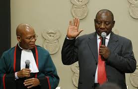 South african president cyril ramaphosa said friday the riotous looting that transformed parts of the country into a warzone was planned, and his government would not allow anarchy, mayhem to continue as 25,000 troops have begun to deploy. South African Limbo Ends With New President Cyril Ramaphosa