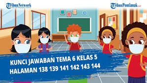 Simak pembahasan kunci jawaban kelas 3 sd tema 6 subtema 3 pembelajaran 5 halaman 138, 139, 140, 141 dan 142 buku tematik energi alternatif. Tribun Pontianak Interaktif Kunci Jawaban Tema 6 Kelas 5 Halaman 138 139 141 142 143 144 Facebook