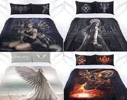 stunning anne stokes gothic fantasy quilt doona cover set double queen king anne stokes unique bedding sets cute room decor