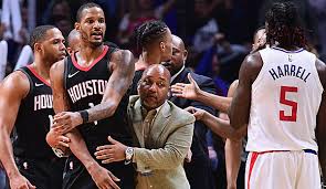 Even with a fully healthy team, for the fourth time in five years, the houston rockets' season came to an end in the nba playoffs thanks to the golden state warriors. Nba News Trevor Ariza Und Gerald Green Von Den Houston Rockets Nach Dem Los Angeles Clippers Spiel Gesperrt Chris Paul Und James Harden Nicht Bestraft