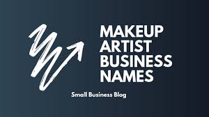 catchy makeup artist business names