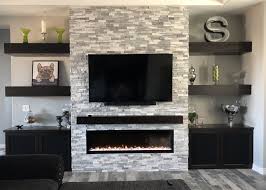 Wall unit with built in fireplace. Media Wall Design Feature Wall Living Room Luxury Living Room Decor Wall Decor Living Room
