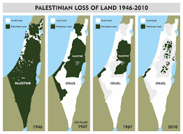 The above map is israel as it was first created by un declaration in 1947. Google Maps And Palestine What The Annexation Means For The West Bank Egyptian Streets