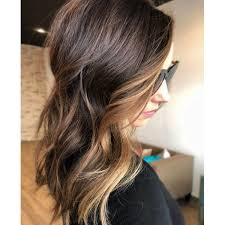 Caramel Money Piece On A Brunette Base Haircolor Formula Hair Color Formulas Matrix Hair Color Hair Inspiration Color