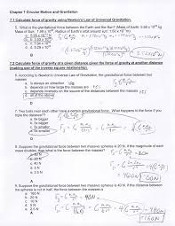 11 gravity and the solar system name worksheet 1. 48 Chapter 13 Universal Gravitation Worksheet Answers Pictures