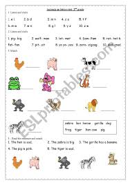 Maybe you would like to learn more about one of these? Animals 2nd Grade Esl Worksheet By Annaj